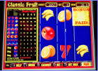 Screen Shot of Classic Fruit Video Spinning Reel Slot